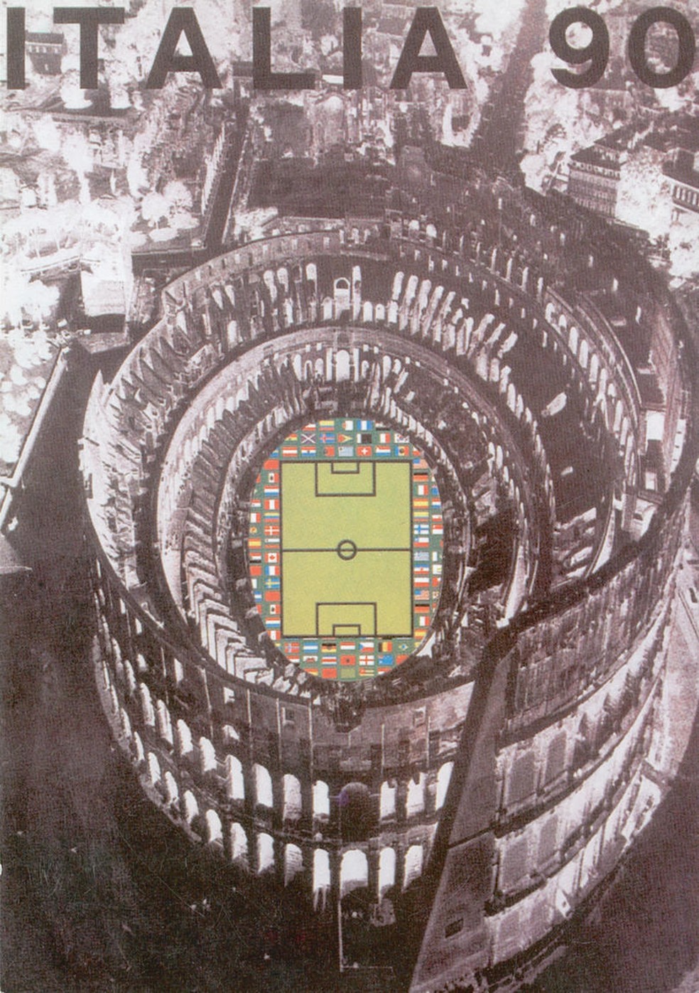 Pôster Copa do Mundo 1990 — Foto: Divulgação/Fifa