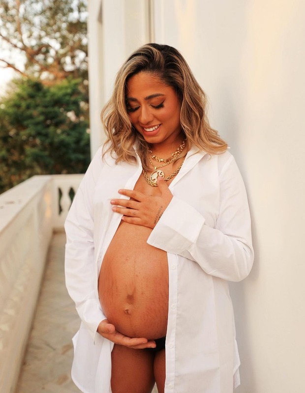 MC Loma espera primeira filha, Melanie (Foto: Reprodução/Instagram)