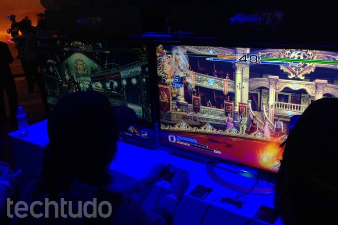 The King of Fighters 14 na E3 2016 (Foto: Felipe Vinha/TechTudo)