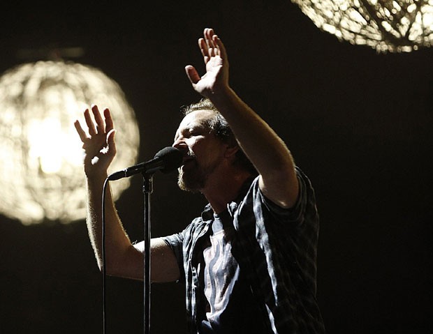 O show do Pearl Jam no Maracanã (Foto: Divulgação / Marcos Ferreira)