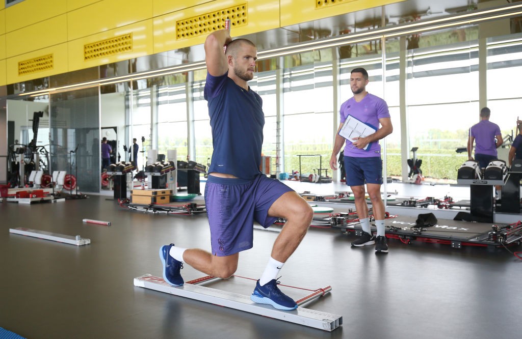 ENFIELD, ENGLAND - JULY 08: Eric Dier of Tottenham Hotspur during a pre-season gym session at Tottenham Hotspur Training Centre on July 08, 2019 in Enfield, England. (Photo by Tottenham Hotspur FC via Getty Images) (Foto: Tottenham Hotspur FC via Getty I)