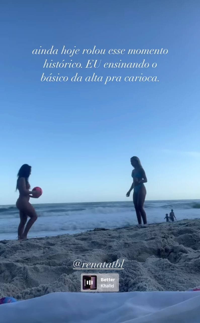 Larissa Manoela aproveita final de semana em praia (Foto: Reprodução / Instagram)