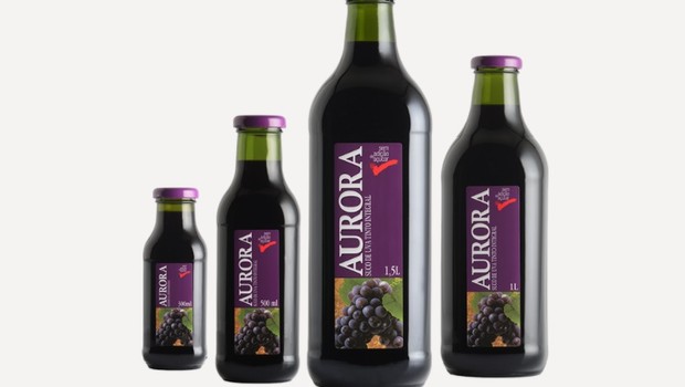 suco de uva vinícola Aurora  (Foto: Reprodução)