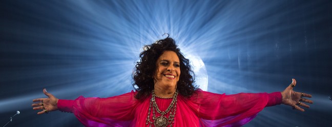 Gal Costa gravou DVD em 2019 — Foto: Divulgação