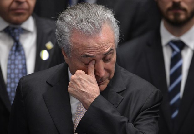 O presidente interino Michel Temer toma possa como novo presidente do Brasil (Foto: Fabio Rodrigues Pozzebom/Agência Brasil)
