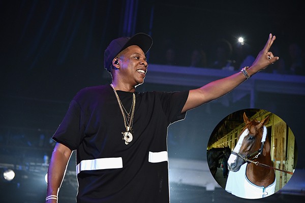 Jay-Z e California Chrome (Foto: Getty Images)