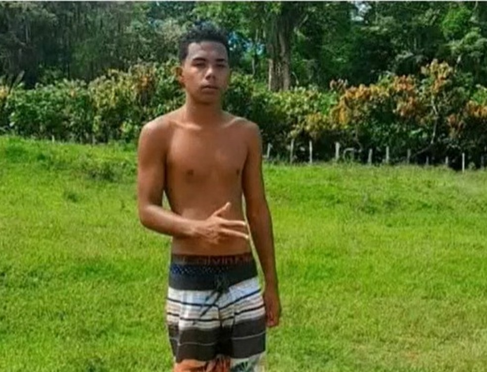 Adolescente morreu afogado no sul da Bahia — Foto: Reprodução/TV Bahia