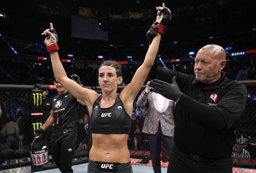 Marina Rodriguez UFC 272 — Foto: Getty Images