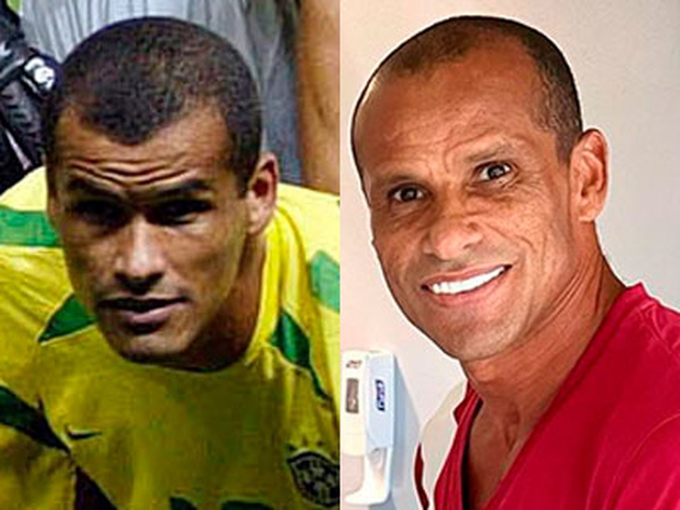 Os heróis do penta: veja o antes e depois de Rivaldo — Foto: Reuters/Reprodução/Instagram