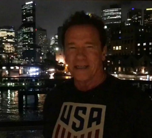 Arnold Schwarzenegger (Foto: Reprodução Twitter)