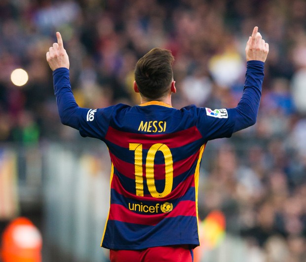 Gol 500 de Messi pode sair hoje em jogo da Champions League (Foto: Getty Images)