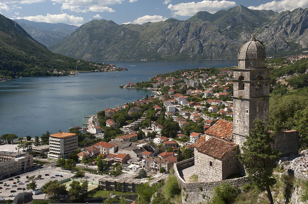 Kotor, em Montenegro (Foto: Wikimedia Commons)