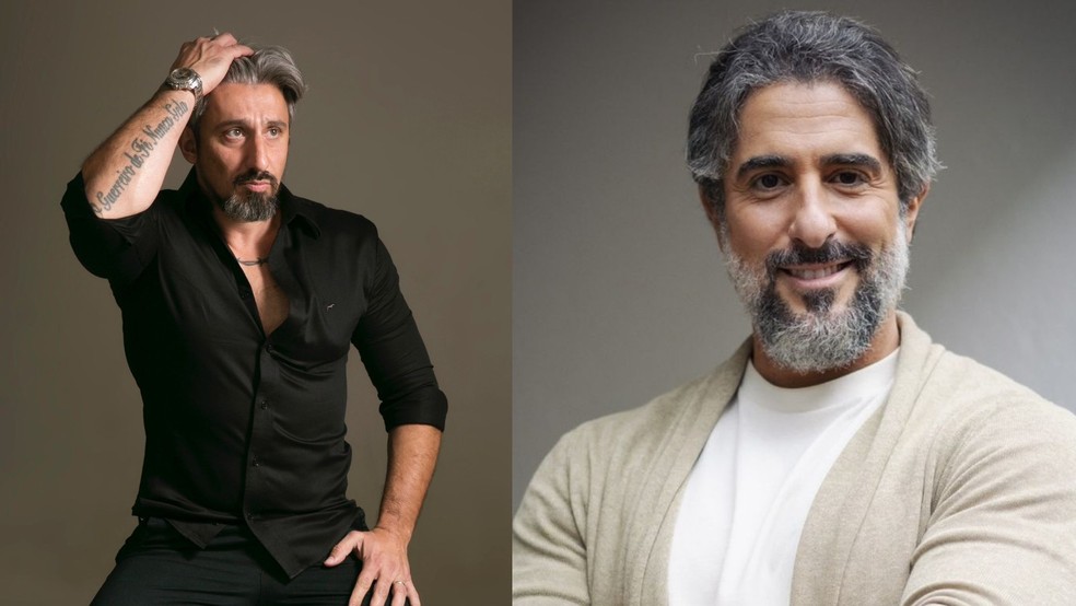 Gabriel Vargas tem algumas semelhanças com o apresentador da Globo Marcos Mion.  — Foto: Reprodução