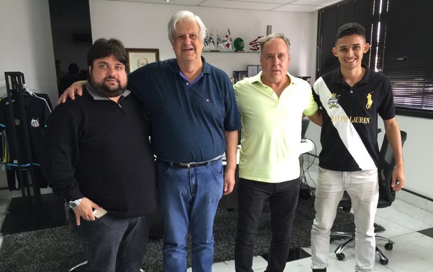 Lupercio Segundo, Modesto Roma, Aluísio Guerreiro, Mateus, Santos