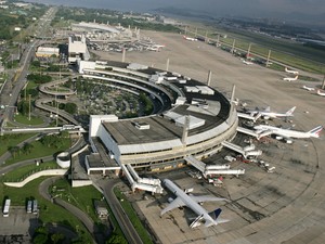 Aeroporto do Galeão, no Rio, vai a leilão nesta sexta-feira (22) (Foto: Acervo Infraero)