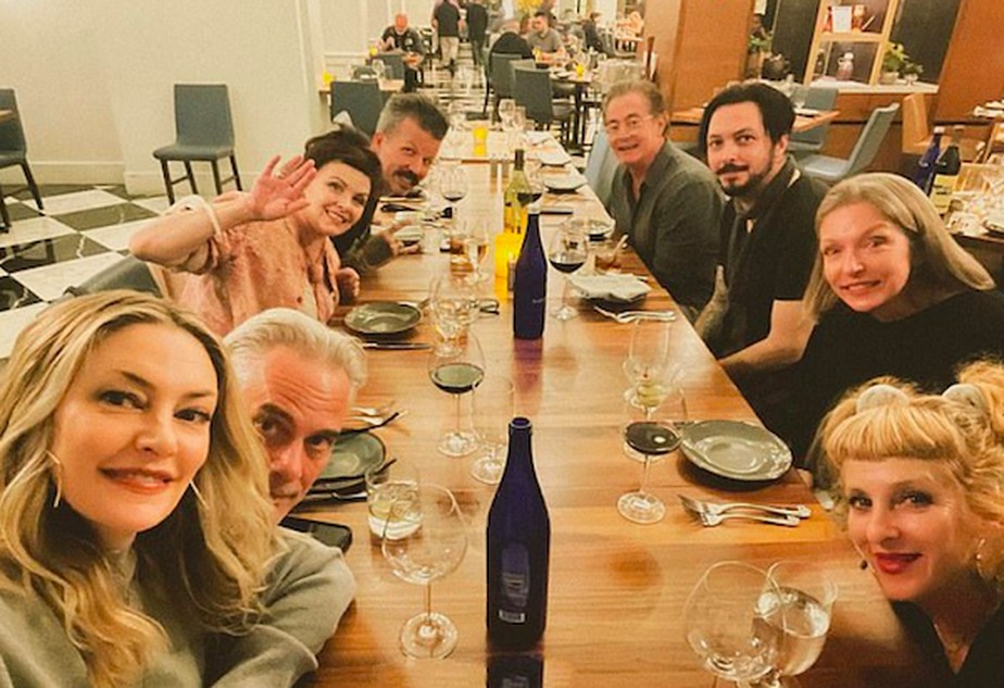 A reunião do elenco da série Twin Peaks com a presença de Kyle MacLachlan, Sheryl Lee, Dana Ashbrook e outros