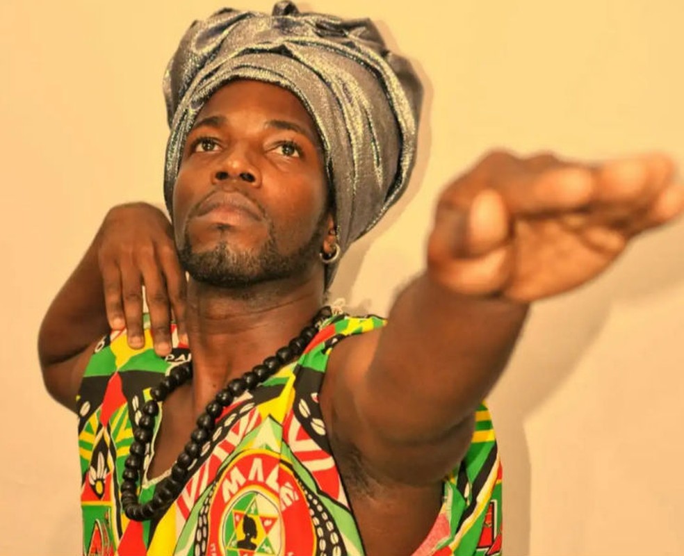Tony Ferreira, eleito Negro do Malê, em Salvador — Foto: Divulgação