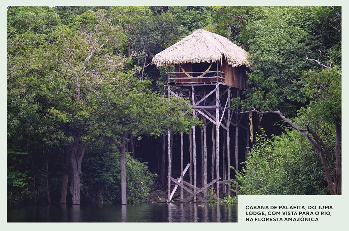 Cabana de palafita (Foto: Divulgação)
