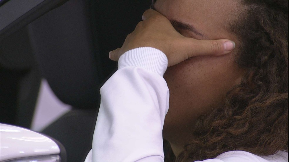 Domitila Barros deixa logo cair em duelo no Quarto Branco do BBB 23 — Foto: Globo