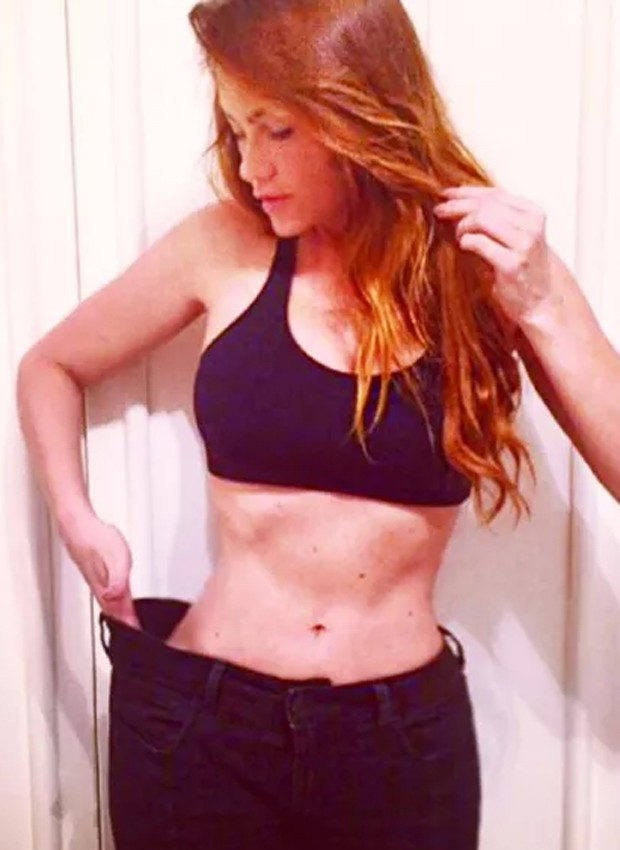 Nova cinturinha: Ellen Riocche eliminou oito quilos (Foto: Reprodução/Instagram)