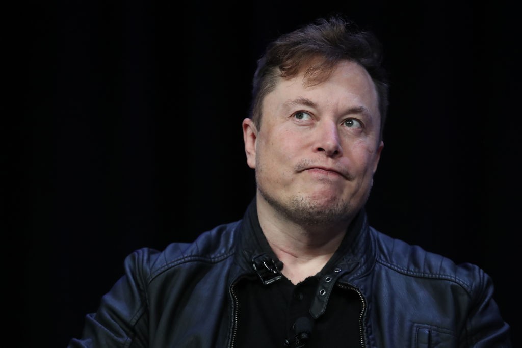 WASHINGTON, DC - MARCH 09: Elon Musk, founder and chief engineer of SpaceX speaks at the 2020 Satellite Conference and Exhibition March 9, 2020 in Washington, DC. Musk answered a range of questions relating to SpaceX projects during his appearance at the  (Foto: Getty Images)