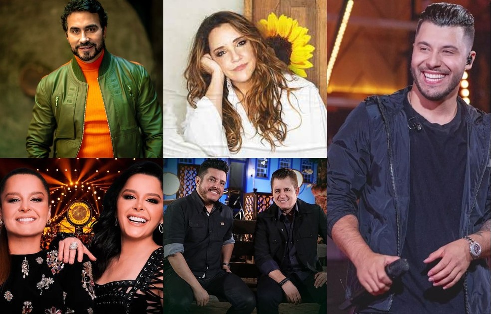  Maiara e Maraisa, Bruno e Marrone, Ira e Paralamas do Sucesso também integram a programação.  — Foto: Reprodução 