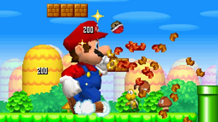 New Super Mario Bros. trouxe o mascote de volta após anos sem um novo game (Foto: Reprodução/VG Maps)