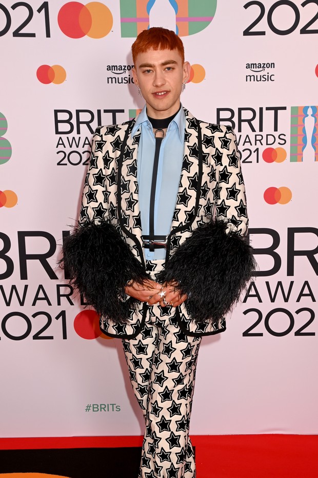 LONDON, ENGLAND - MAY 11: Olly Alexander attends The BRIT Awards 2021 at The O2 Arena on May 11, 2021 in London, England. (Photo by Dave J Hogan/Getty Images) (Foto: Getty Images)