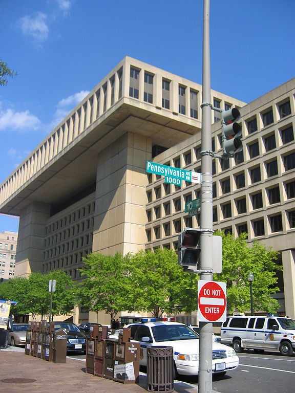 Sede do FBI em Washington (Foto: Wikimedia Commons)