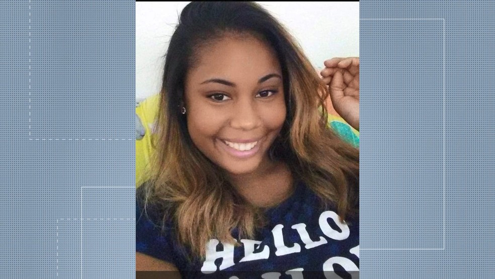 Pamela Santos Deolindo morreu após carro ser baleado e capotar em ataque de traficantes — Foto: Reprodução/TV Gazeta