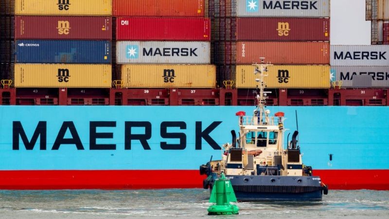 Maersk reportou maior lucro em seus 117 anos de história (Foto: Getty Images via BBC News)