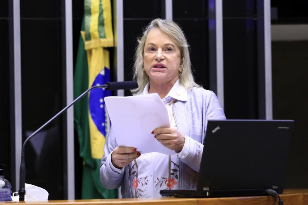 O Patriotas indicou a deputada e defensora do agronegócio Magda Mofatto (GO) como titular — Foto: Michel Jesus/Câmara dos Deputados