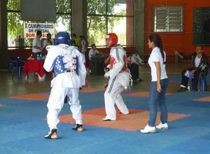 Cerca de 150 atletas participaram do open de taekwondo em Rondônia (Foto: Larissa Vieira/GLOBOESPORTE.COM)