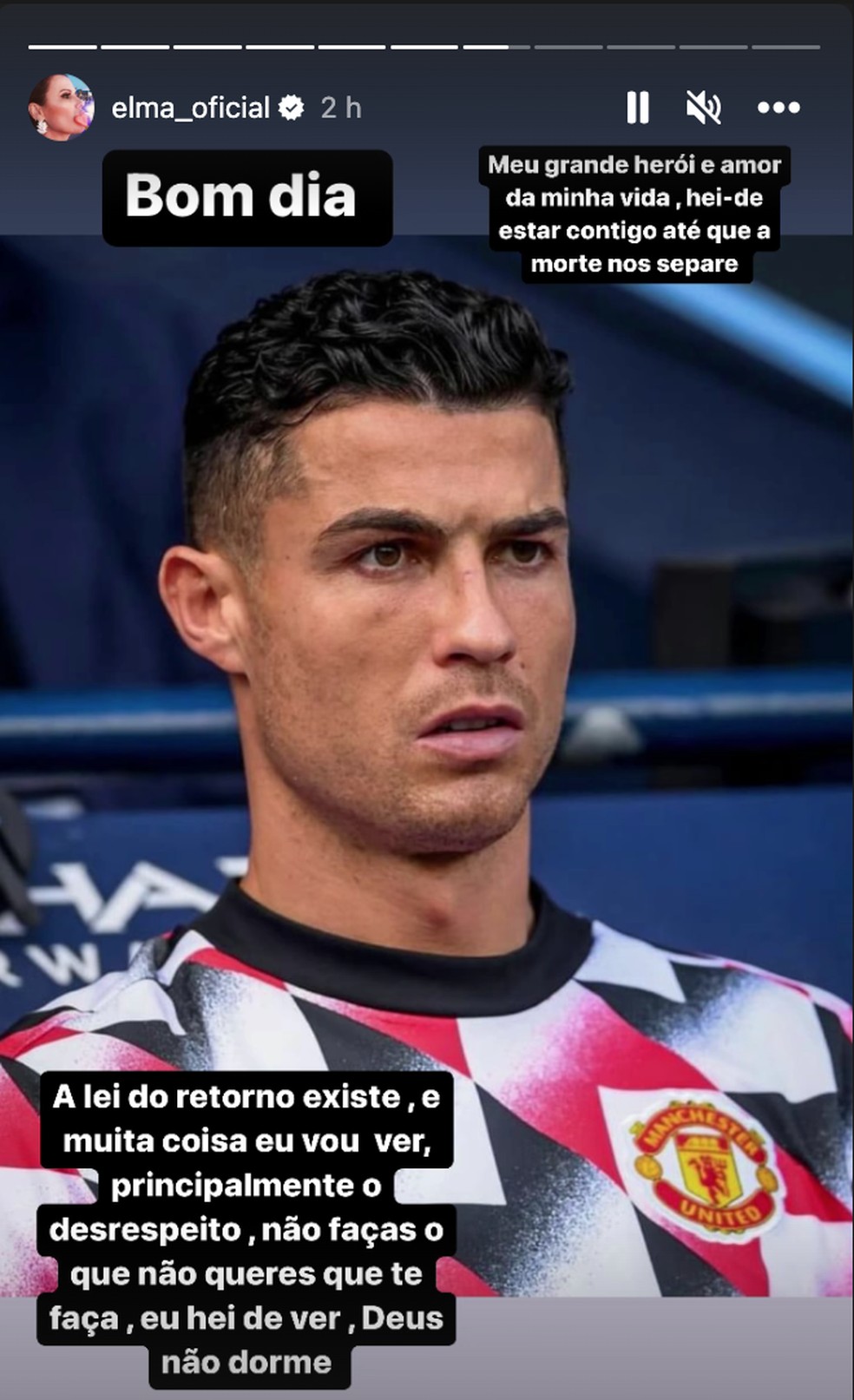 Irmã de Cristiano Ronaldo critica Ten Hag: 