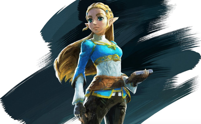 A nova roupa de Zelda no game (Foto: Divulgação/Nintendo)