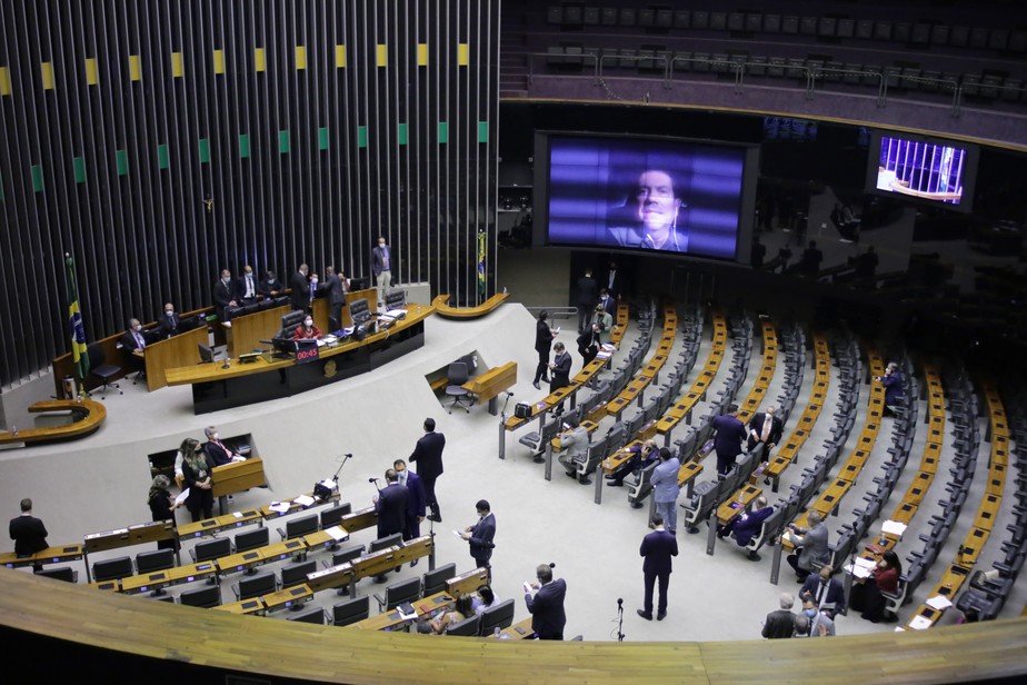Plenário da Câmara dos Deputados em Brasília. 46 deputados foram eleitos no Rio de Janeiro.