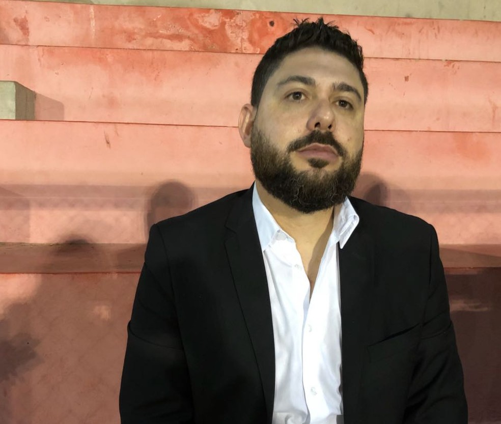 Interventor da CBF na FederaÃ§Ã£o Paraibana de Futebol, FlÃ¡vio Boson Gambogi estÃ¡ Ã  frente do futebol paraibano hÃ¡ pouco mais de uma semana (Foto: Lucas Barros/GloboEsporte.com)