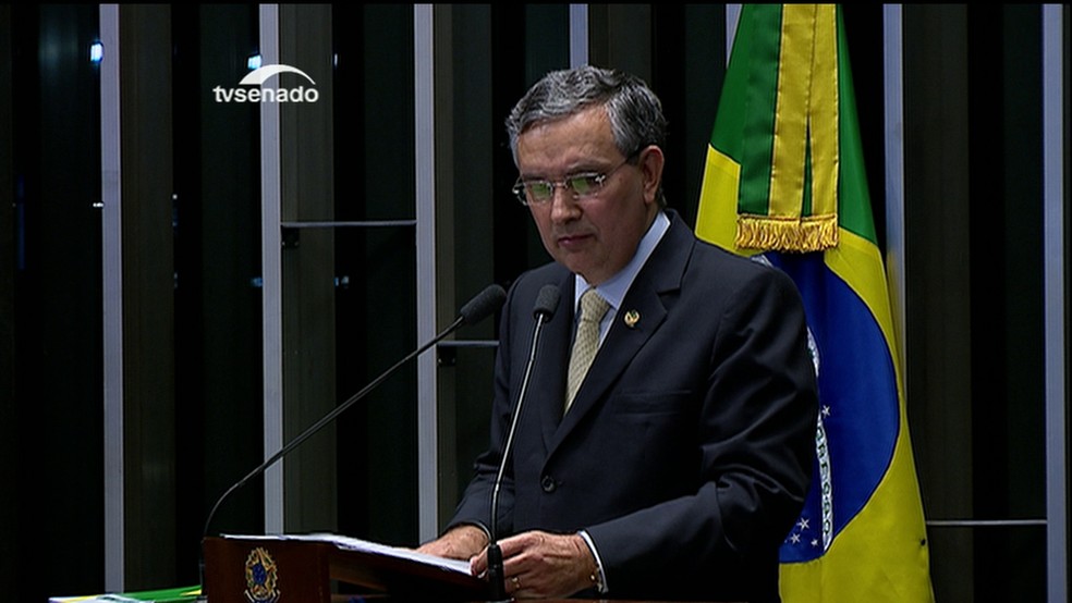 Senador Eduardo Amorim (Gnews) (Foto: Reprodução GloboNews)