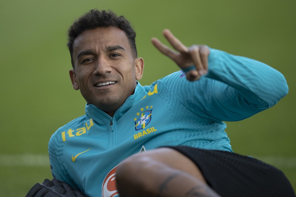 Danilo é um dos nomes de confiança de Tite na seleção brasileira — Foto: Lucas Figueiredo / CBF