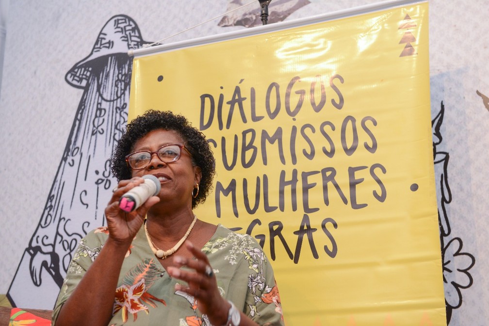 Florentina Souza integrou a última mesa da Flica 2018 — Foto: Ricardo Prado/Divulgação