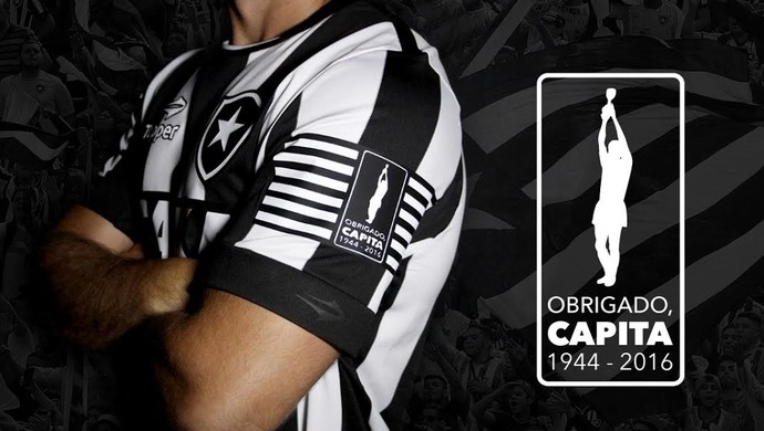 Camisa Botafogo em homenagem ao Capita (Foto: Divulgação)