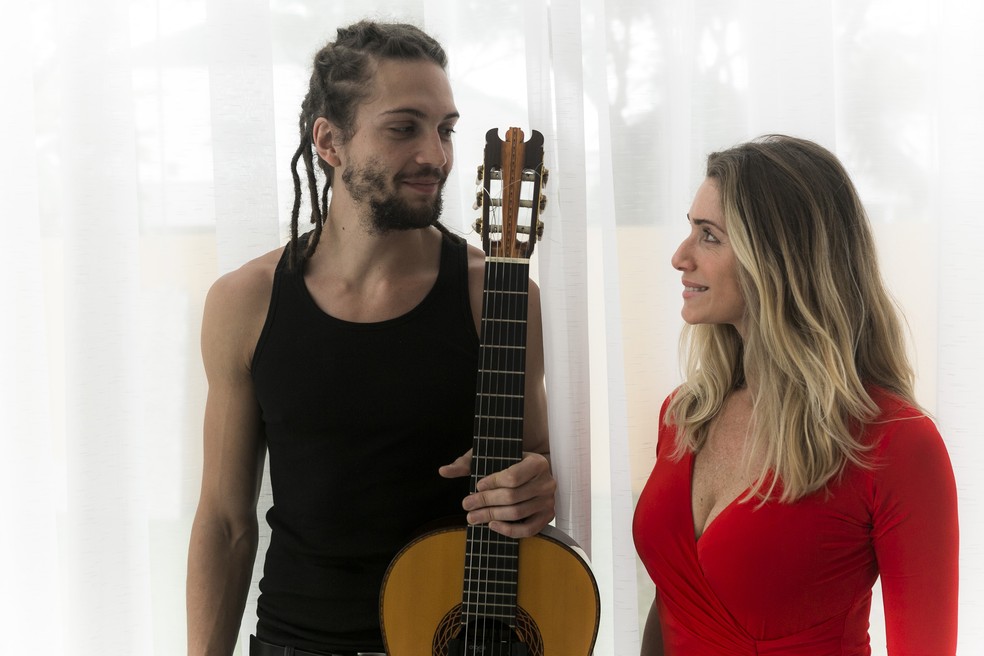 Letícia Spiller e Pablo Vares — Foto: Raphael Dias / Gshow