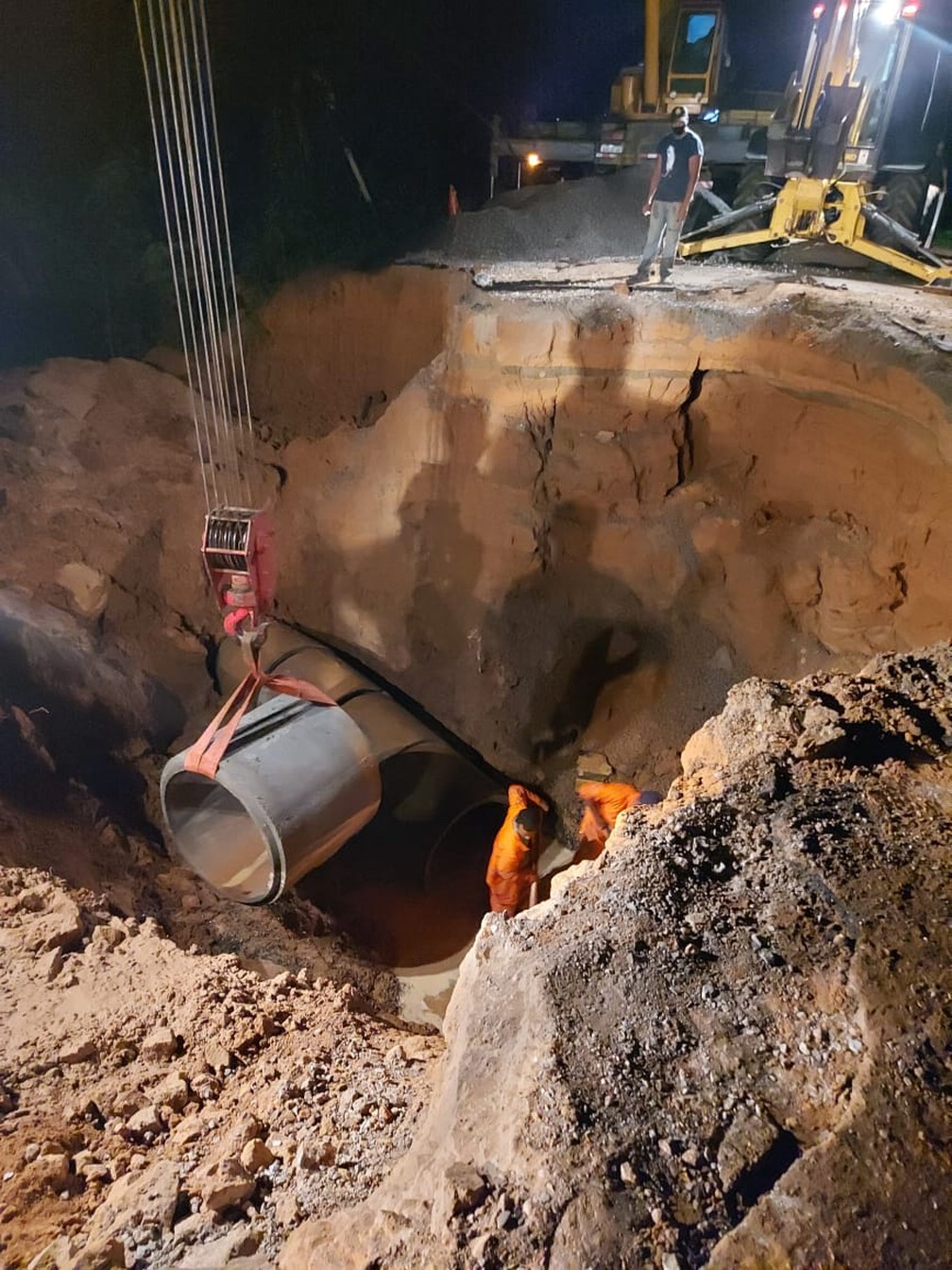 Estragos causados pelas chuvas na Bahia &mdash; Foto: Divulga&ccedil;&atilde;o