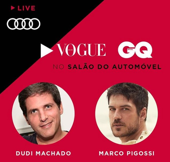 Salão do Automóvel, live estúdio Audi com Marco Pigossi (Foto: GQ)