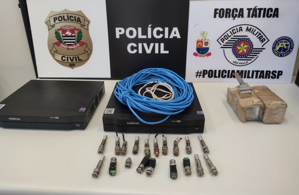 Operação Safe Box é realizada em Presidente Prudente (SP) e Presidente Epitácio (SP) — Foto: Polícia Civil