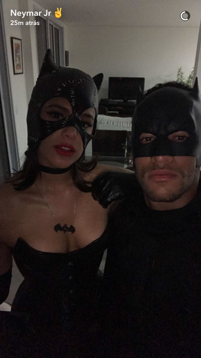 Bruna Marquezine e Neymar (Foto: Snapchat / Reprodução) Bruna Marquezine e Neymar (Foto: Snapchat / Reprodução)