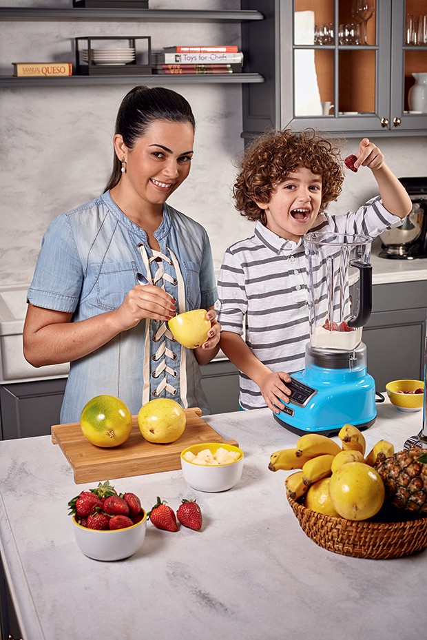 Leve o seu filho para a cozinha com você (Foto: Editora Globo)