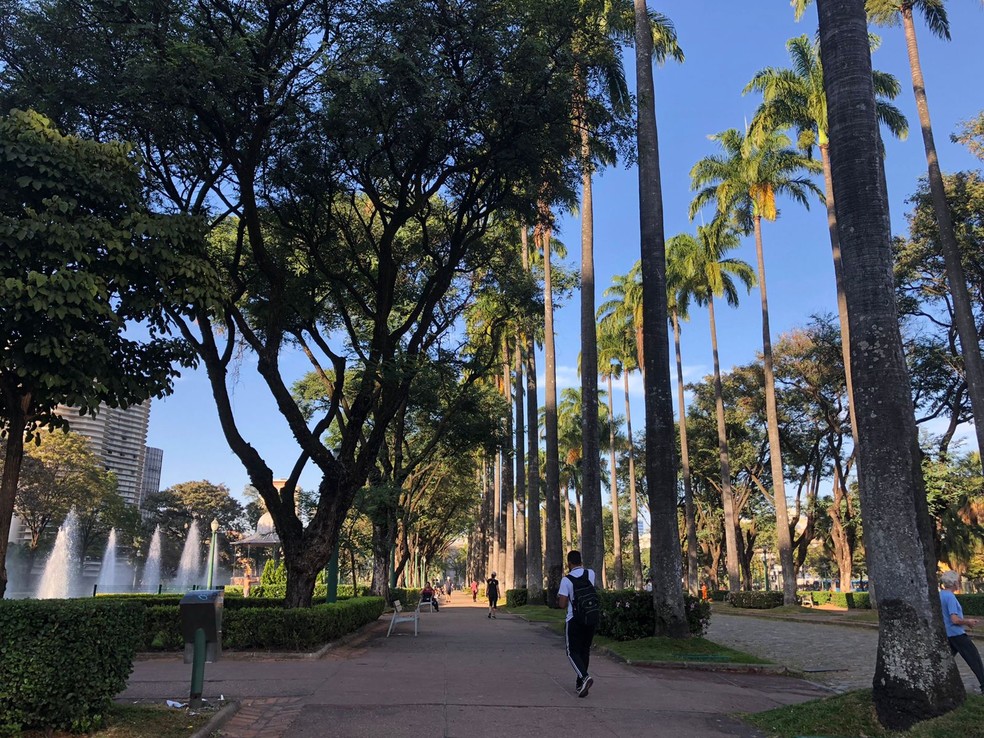 Praça da Liberdade é um dos pontos turísticos de BH — Foto: Cristina Moreno de Castro/g1 Minas