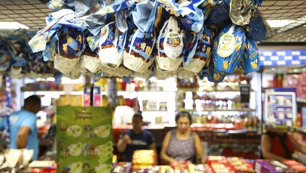 Ovos de Páscoa estão quase 50% mais caros este ano (Foto: Marcelo Camargo/Agência Brasil)