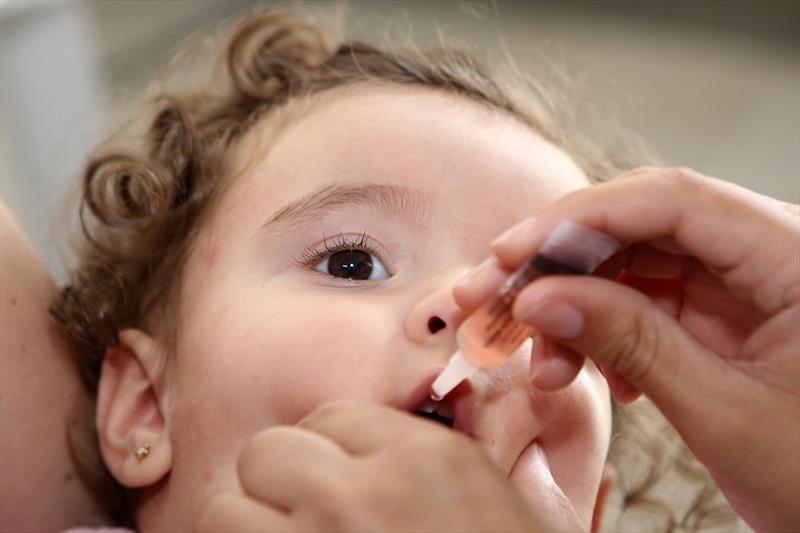 A dois dias do fim de campanha contra pólio, RN imuniza 44% do público-alvo